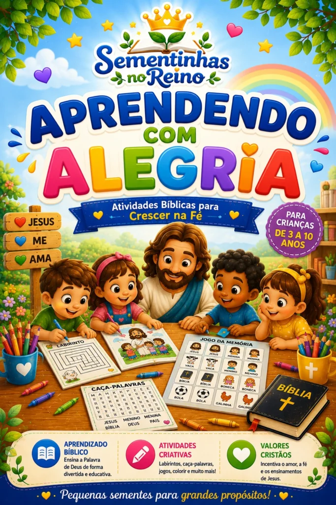 CAPA APRENDENDO COM ALEGRIA